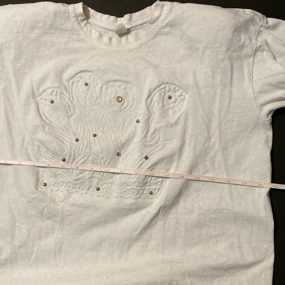 Vintage embroidered rose t-shirt - Picture 5 of 5